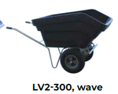 [R2100067600] Wheelbarrow lv2 300L 2 wheels