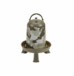 [11857] Eco chicken drinker with legs camouflage 5 L