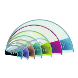 Dog collar with strong velcro - set of 12 pieces