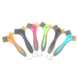 Grattoir à sabots Trio avec brosses Lamicell