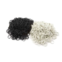 Braid elastics, box of 500 pcs