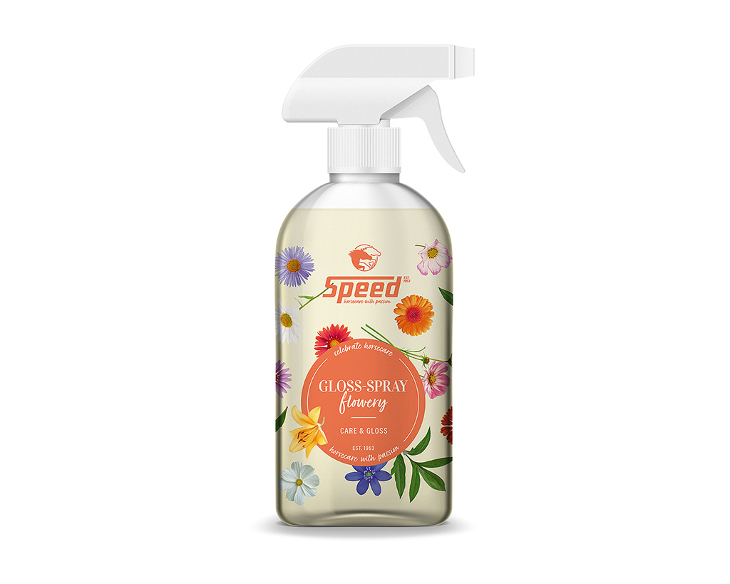 Speed gloss-spray flowery 500ml