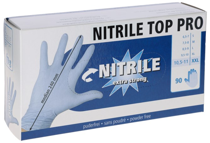 Disposable gloves Nitrile top Pro 100pcs