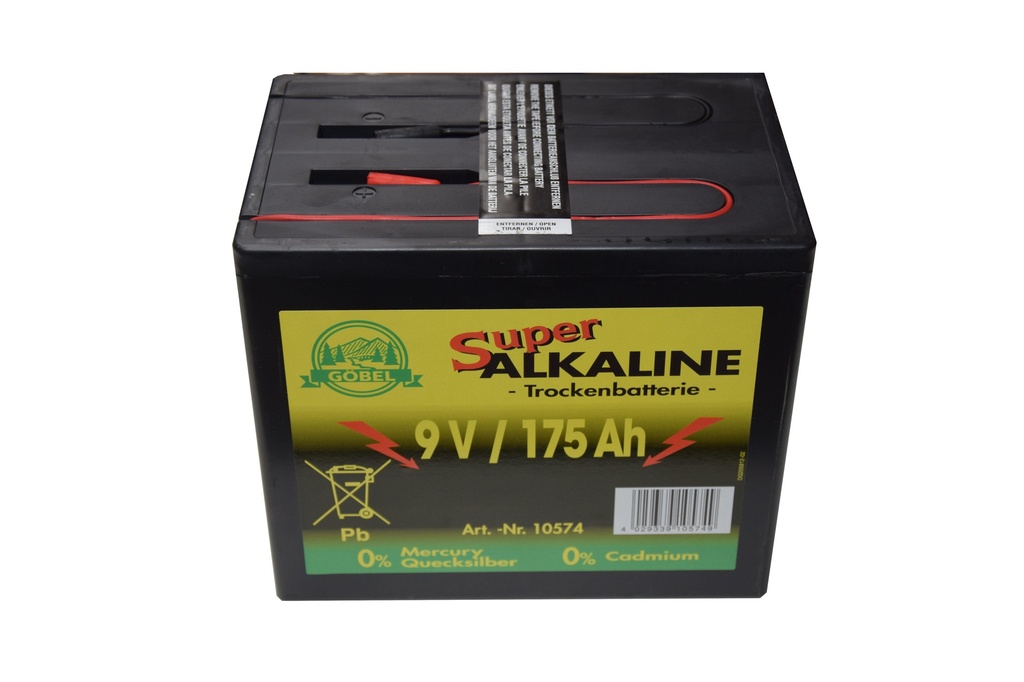 Göbel Alkaline batterij 9v/175ah