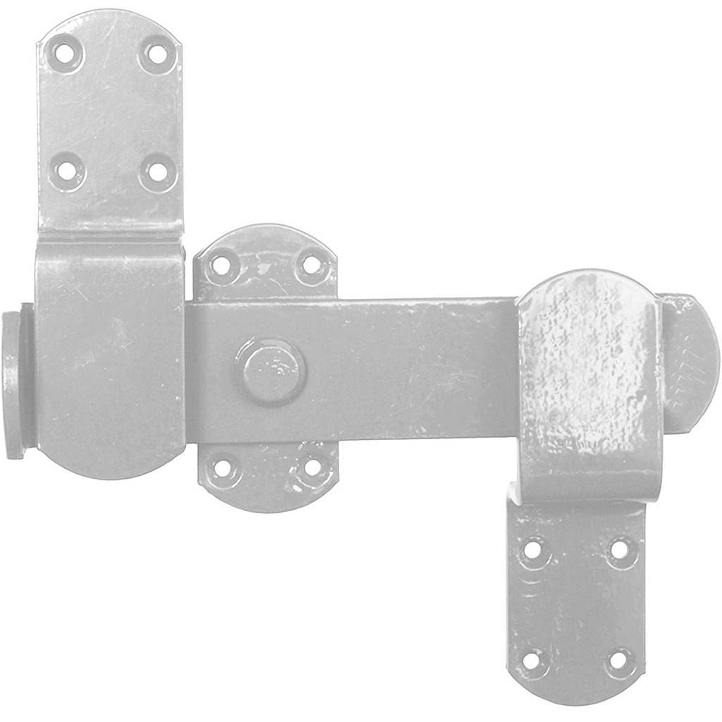 Overlap latch galvanized 240mm blister Perry
