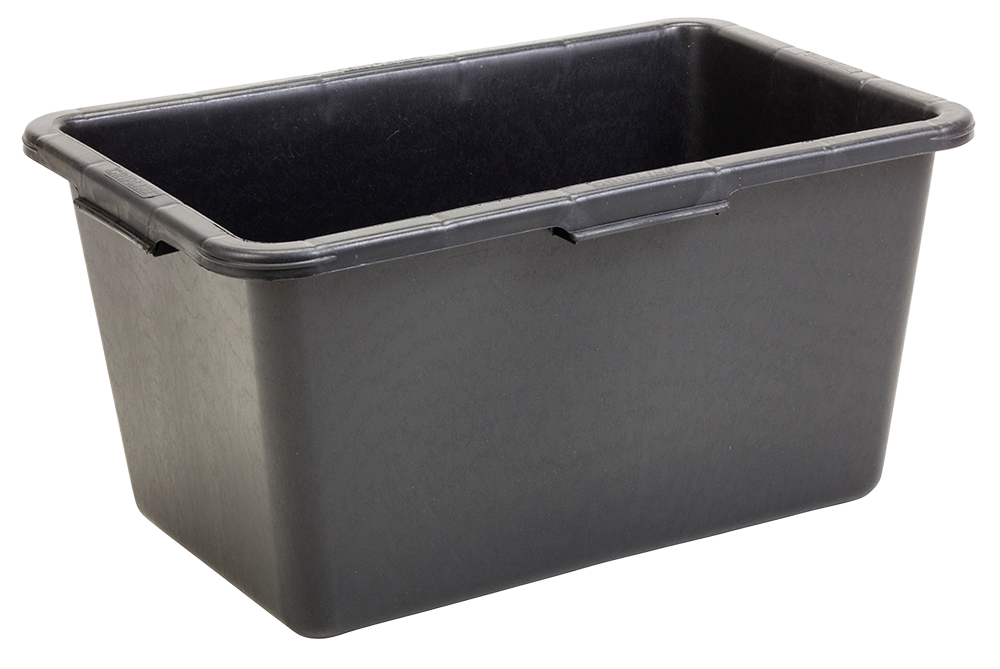 Mortar tub rectangular 40L