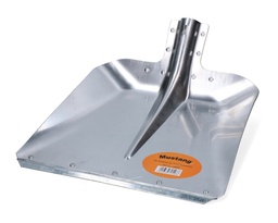 [70546] Aluminum shovel 'Mustang' no. 9 - 38cm, without handle, Göbel