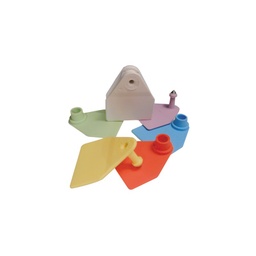 [gp7506-08] Allflex pentag woman white 100 pcs