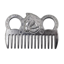 [7182-0000AL] Mane comb aluminum design