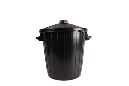 [k1043519] Afvalbak zwart 50l incl deksel