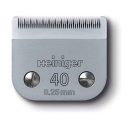 [707-910] Tête de rasage Heiniger n° 40 0,25mm