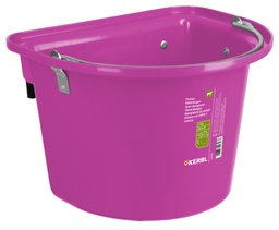 [328168] Mangeoire de compétition rose 12 L avec poignée